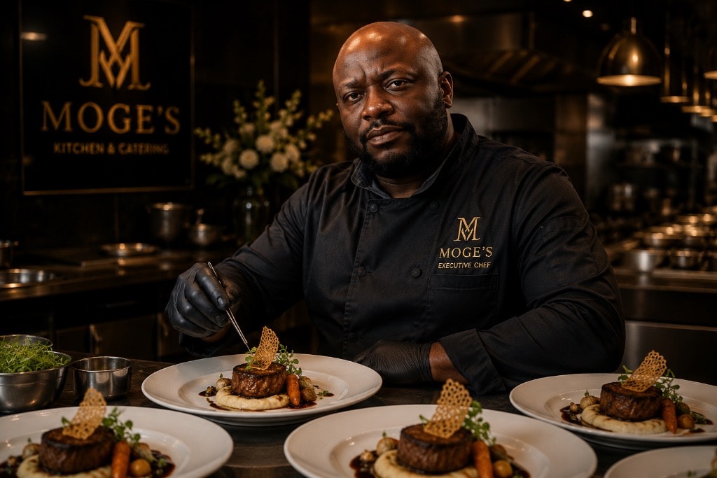 Chef Paul Mogereja — Signature Plated Course