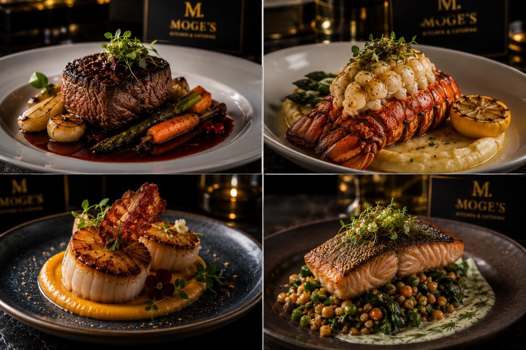 Luxury fine dining tablescape